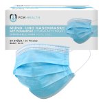 FCM Health Disposable mask, 50pcs/set,
