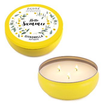 Kerze in Dose "Citronella"