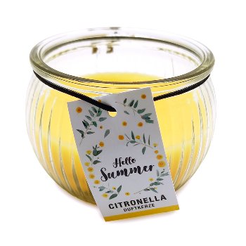 Kerze in Glas "Citronella"