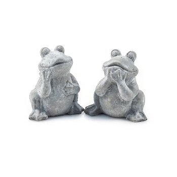 Frogs "Rana" 2-assorted, concrete,