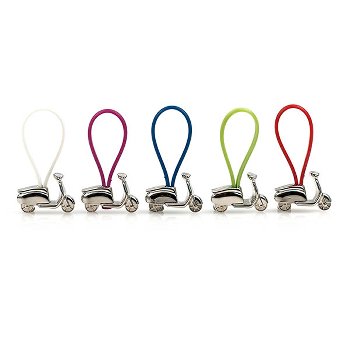 Key ring "Scooter" 5 assorted,
