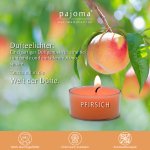 Teelichte "Pfirsich"