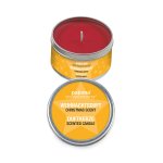 Scented tin-candle