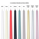 Stick candle set 10pcs., red,
