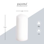 Pillar candle, 2x 10 pcs Set,