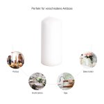 Pillar candle, 2x 10 pcs Set,