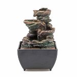 Fountain "Stone", polyresin, H 17 cm