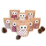 Craft kit "Christmas Owl red"