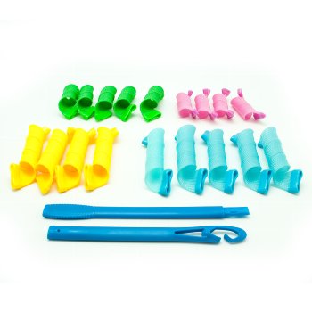 Curler "Colorful" 20 pieces in opp bag