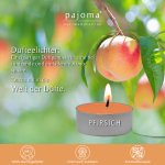 Teelichte "Pfirsich"