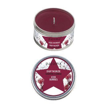 Duftkerze in Dose "Iced Berries"