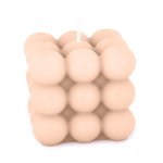 bubble candle, soy-paraffin, 6cm