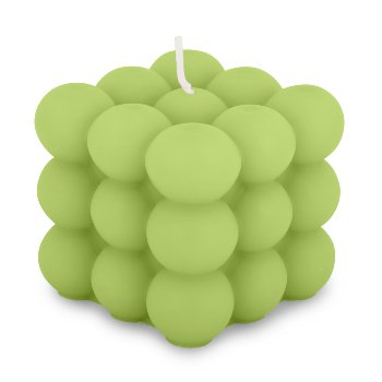 Bubble kerze, Stearin & Paraffin, 6cm,