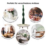 Gewundene Stabkerze, 2er Set