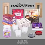 Gewundene Stabkerze, 2er Set
