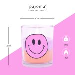 Candle Smiley. without fragrance, with