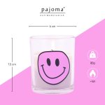 Candle Smiley. without fragrance, with
