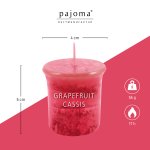 Votivkerze "Grapefruit-Cassis", 12er,