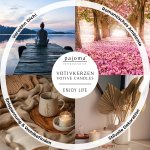 Votivkerze "Grapefruit-Cassis", 12er,