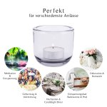 Teelichthalter "fog", 8er Set