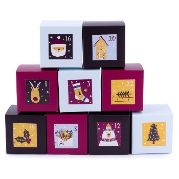 Adventskalender zum Befüllen "Box Balu"