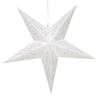 Star "Bianco", paper, Ø 65 x T 21 cm