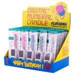Birthday candles "Digital" 30 pcs.in the