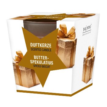 Duftkerze im Glas "Butterspekulatius"