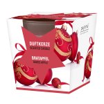 Duftkerze im Glas "Bratapfel"