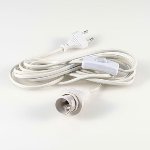 electric cable for E14 bulb with pl