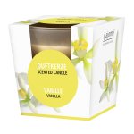 Scented candle, vanilla,