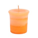 Votive candle, Orange