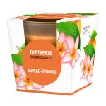 Duftkerze im Glas "Mango-Orange"