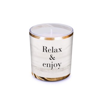 Duftkerze "Relax & Enjoy",