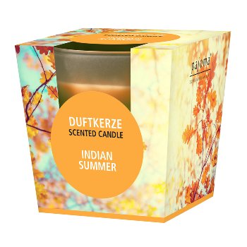 Duftkerze im Glas "Indian Summer"