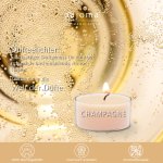 Teelichte "Champagne"