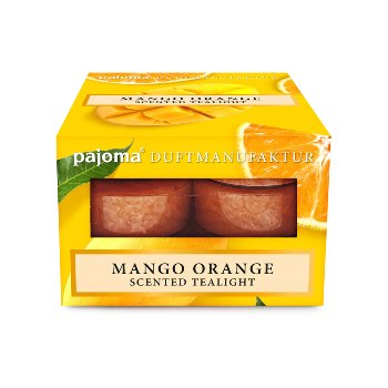 Teelichte "Mango Orange"