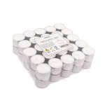 unscented tealights, 8hrs, 50 pieces