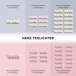 Teelichte "Herzen"