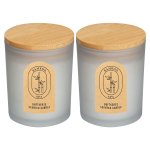 2x Duftkerze im Glas "Bamboo"
