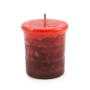Marble votive candle Winter's Tale