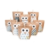 Craft kit "Christmas Owl blue"