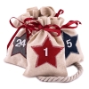 Advent-bags "Star", 24 pcs.,