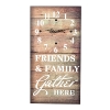 Wall clock "Friends & Family"